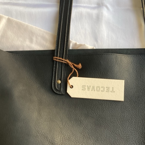 COPY - Tecovas bovine leather tote black - Picture 3 of 11